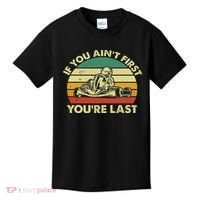 Funny Go Kart Racing Race Car Kart Racer Kids T-Shirt thumb 0
