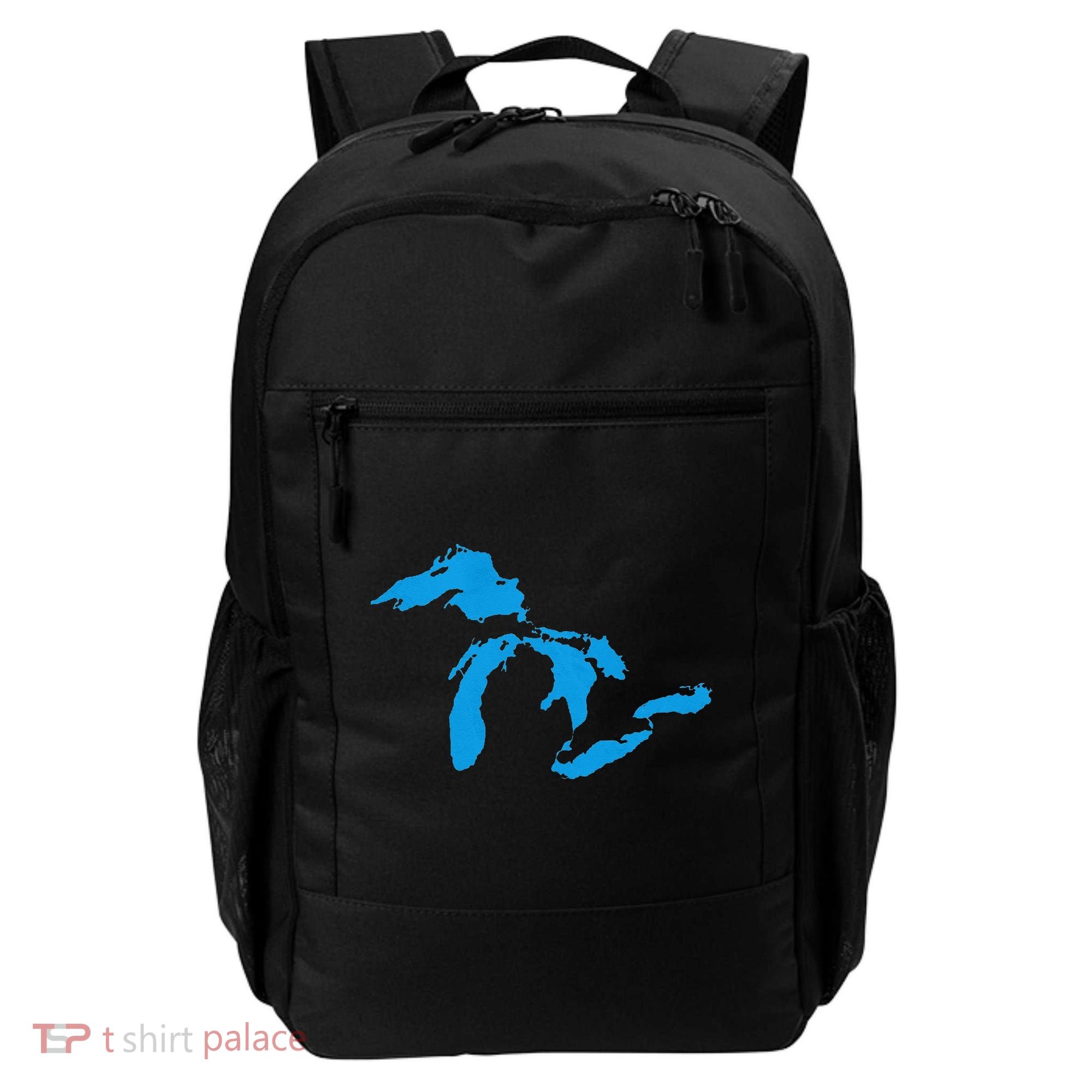 Five Great Lakes American Midwest Native Fresh Water Backpack