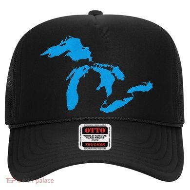 Five Great Lakes American Midwest Native Fresh Water Hat
