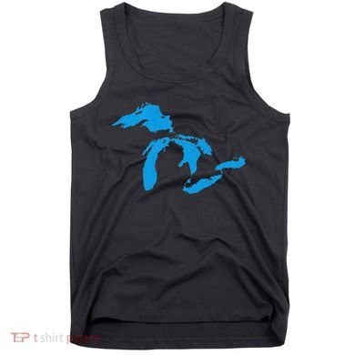 Five Great Lakes American Midwest Native Fresh Water Tank Top