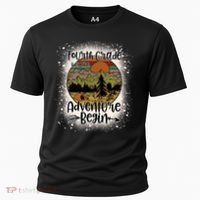 Fourth Grade Let The Adventure Begin Team 4th Grade Teacher Cooling Performance Crew T-Shirt thumb 0