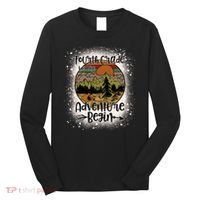 Fourth Grade Let The Adventure Begin Team 4th Grade Teacher Long Sleeve Shirt thumb 0