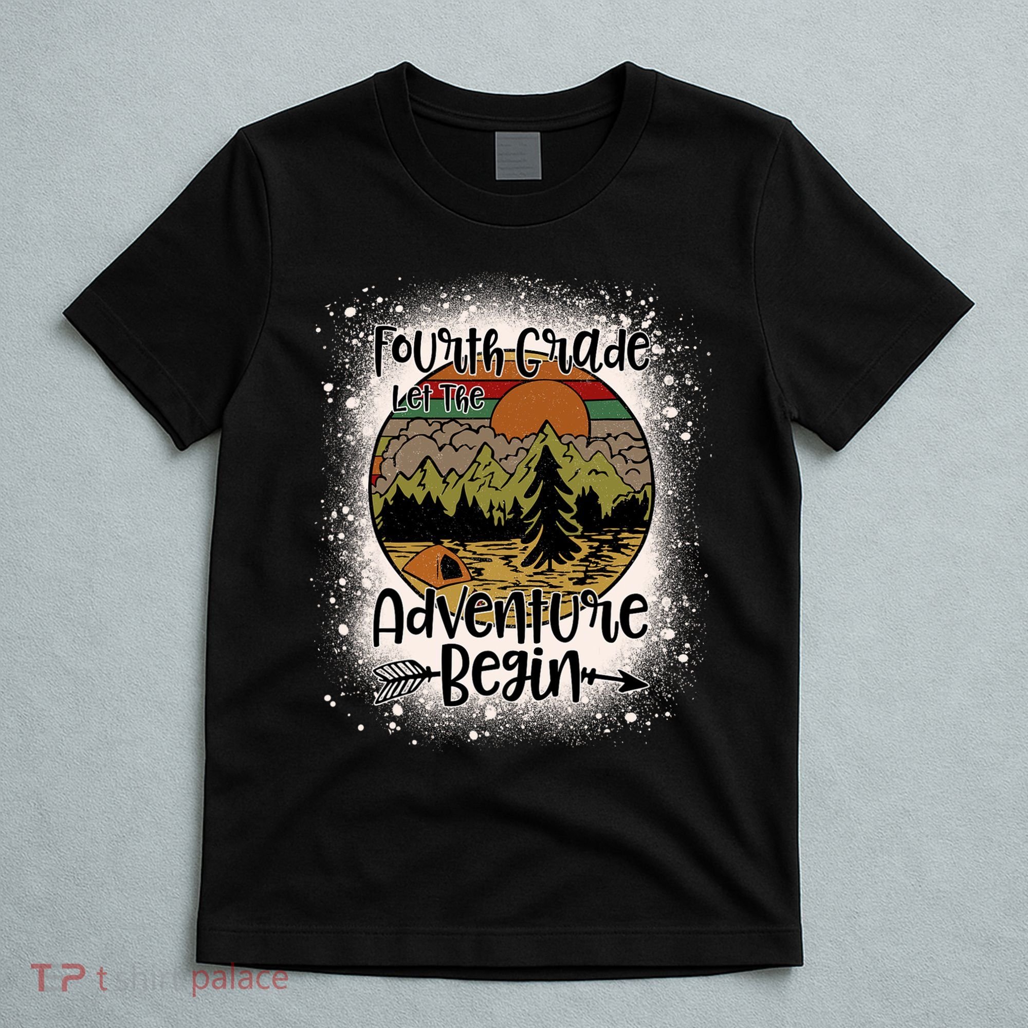 Fourth Grade Let The Adventure Begin Team 4th Grade Teacher T-Shirt