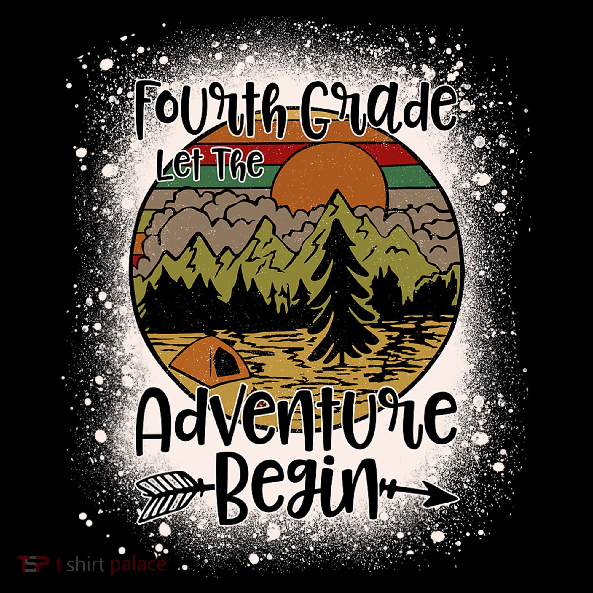 Fourth Grade Let The Adventure Begin Team 4th Grade Teacher Ornament