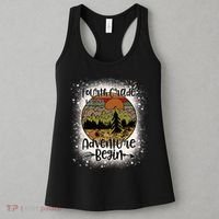 Fourth Grade Let The Adventure Begin Team 4th Grade Teacher Women's Tank Top thumb 3