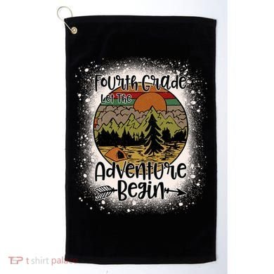 Fourth Grade Let The Adventure Begin Team 4th Grade Teacher Golf Towel