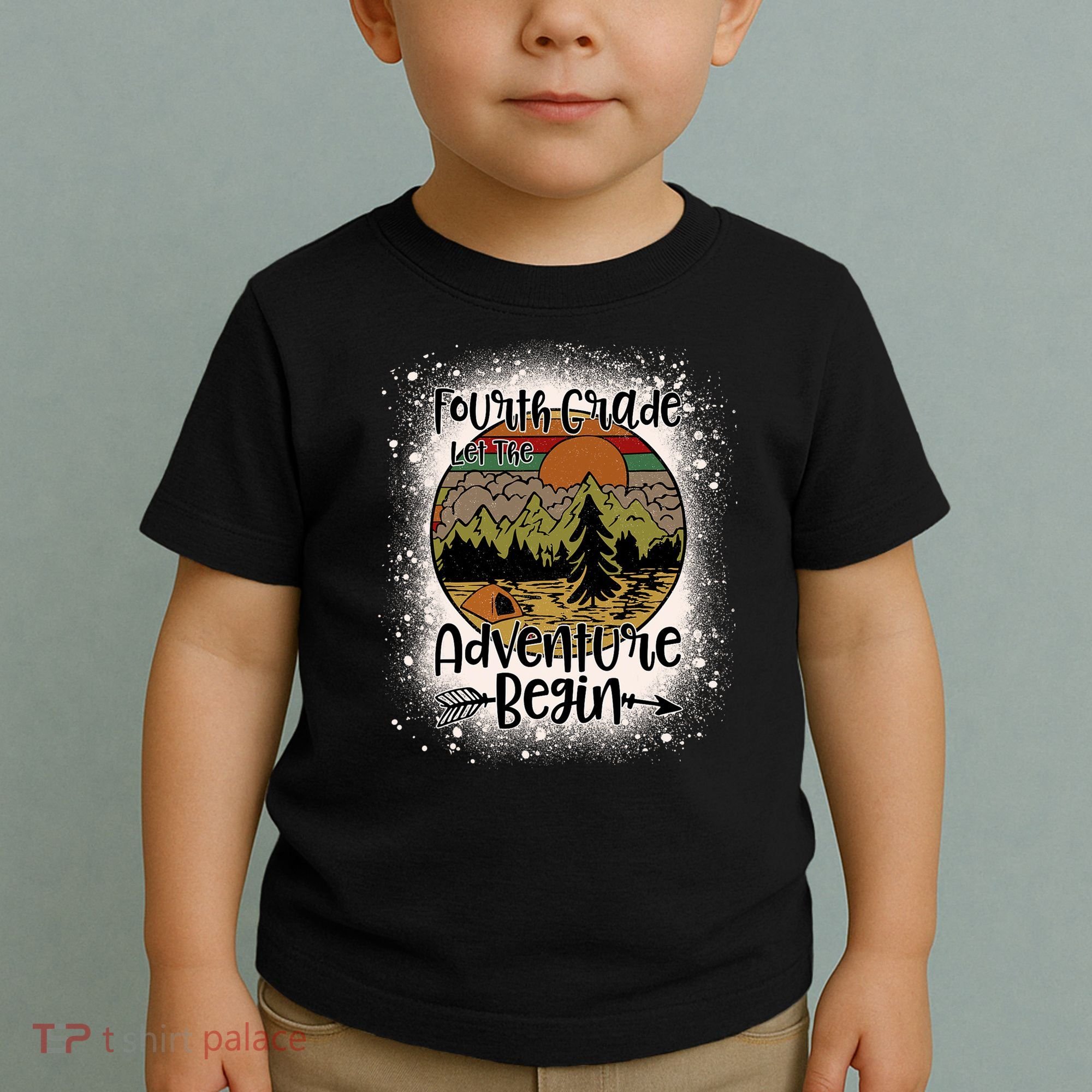 Fourth Grade Let The Adventure Begin Team 4th Grade Teacher Toddler T-Shirt