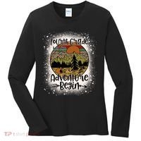 Fourth Grade Let The Adventure Begin Team 4th Grade Teacher Women's Long Sleeve Shirt thumb 0