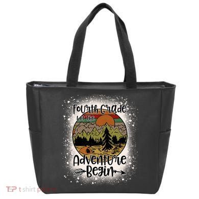 Fourth Grade Let The Adventure Begin Team 4th Grade Teacher Tote Bag