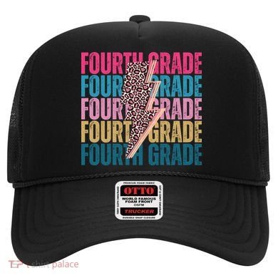 Fourth Grade Lighting Cheetah Back To School Hat