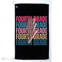 Fourth Grade Lighting Cheetah Back To School Golf Towel thumb 0