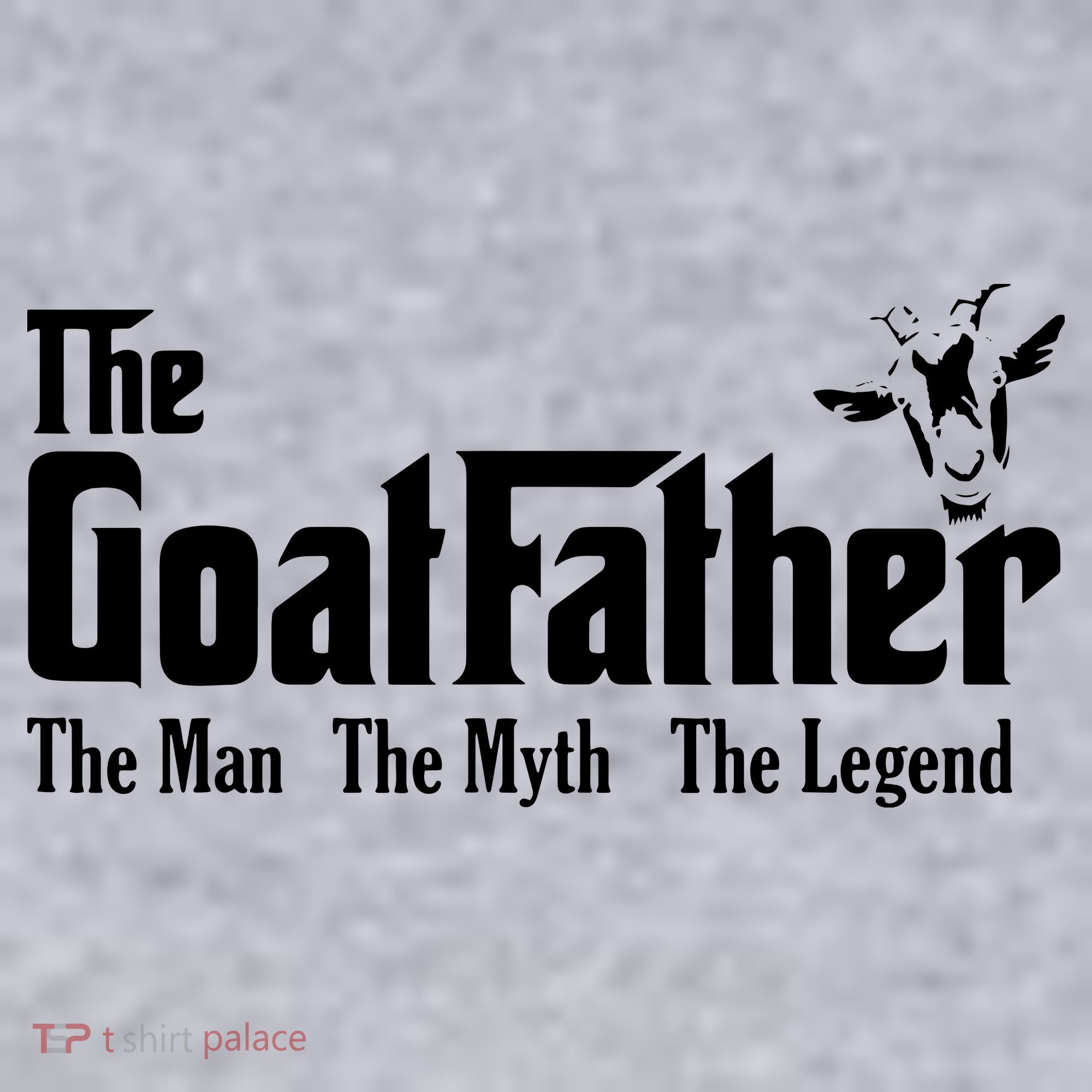 Funny Goat Lover Gifts For Dads And Men The Goat Father Women's Racerback Cropped Tank
