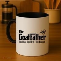Funny Goat Lover Gifts For Dads And Men The Goat Father Coffee Mug thumb 4