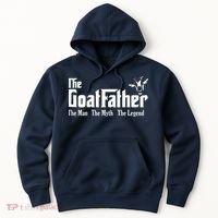Funny Goat Lover Gifts For Dads And Men The Goat Father Hoodie thumb 0