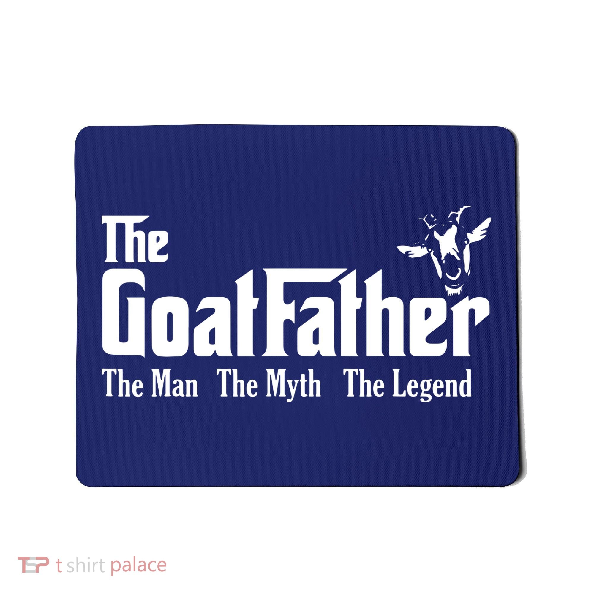 Funny Goat Lover Gifts For Dads And Men The Goat Father Mousepad
