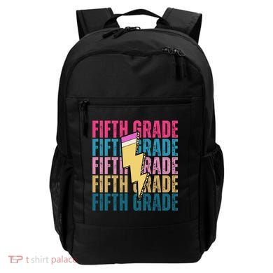 Fifth Grade Lightning Pencil Back To School Backpack