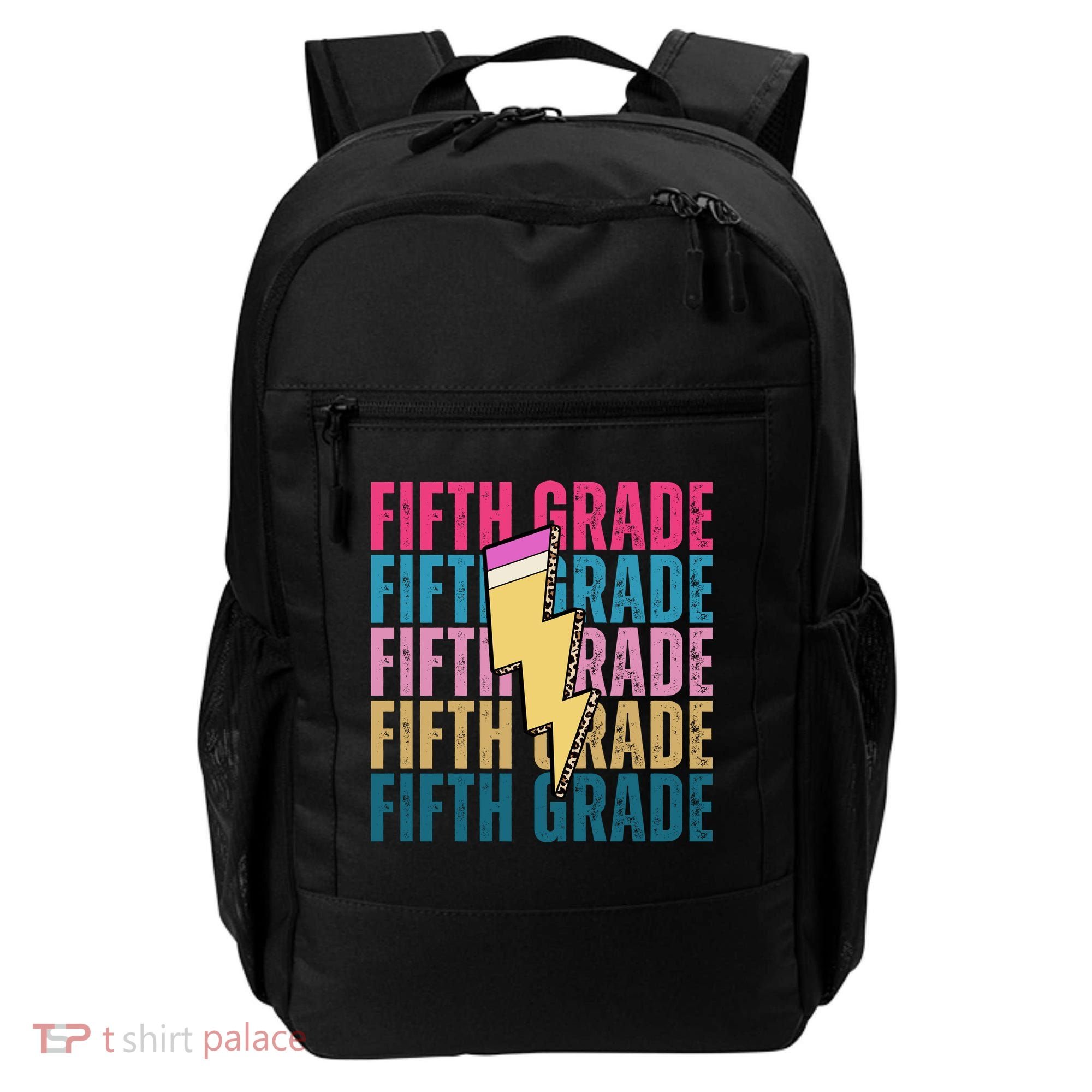 Fifth Grade Lightning Pencil Back To School Backpack