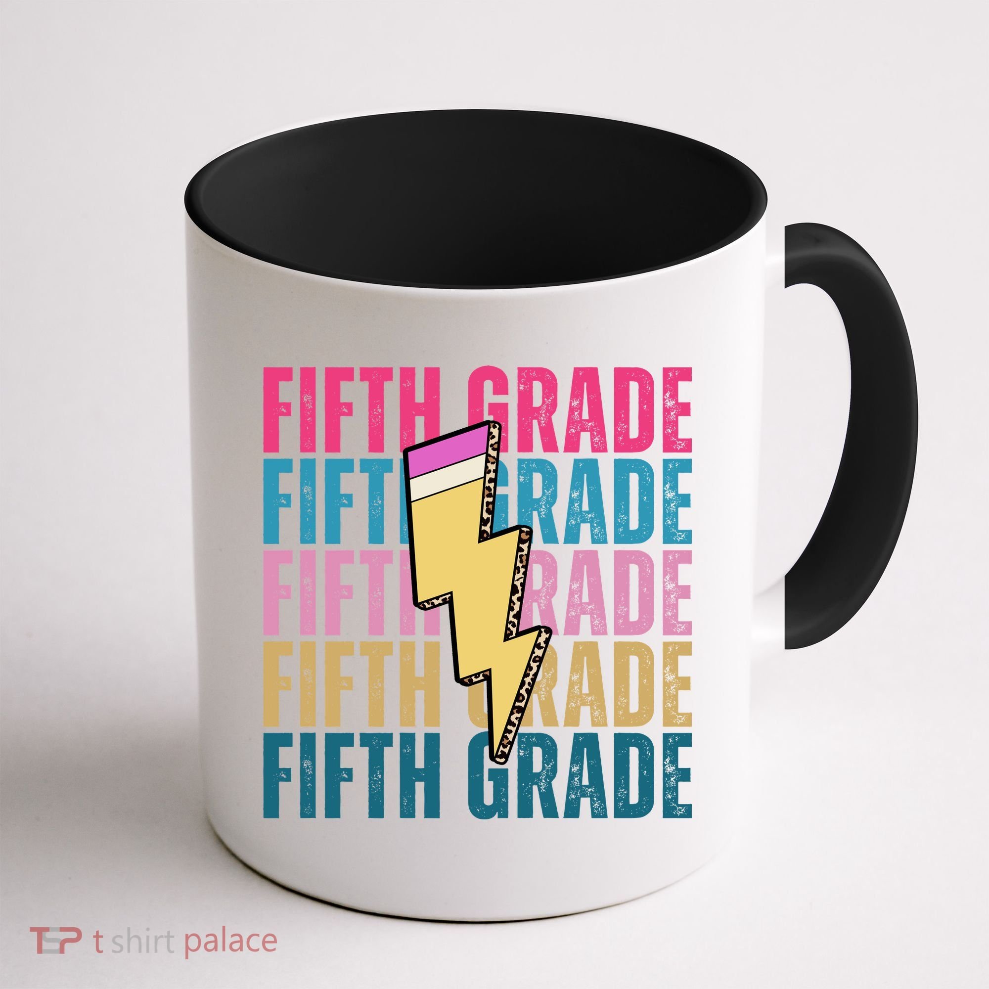 Fifth Grade Lightning Pencil Back To School Coffee Mug