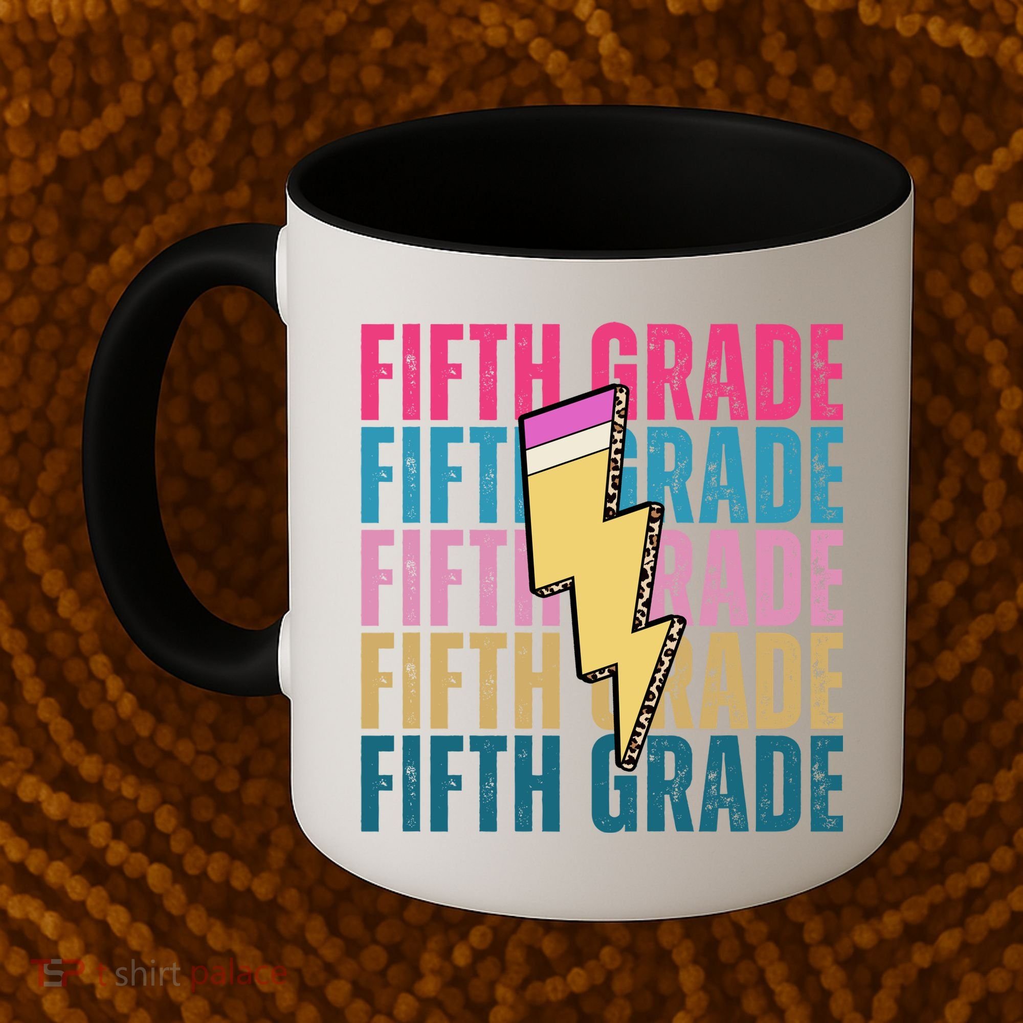 Fifth Grade Lightning Pencil Back To School Coffee Mug