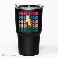 Fifth Grade Lightning Pencil Back To School Tumbler thumb 0