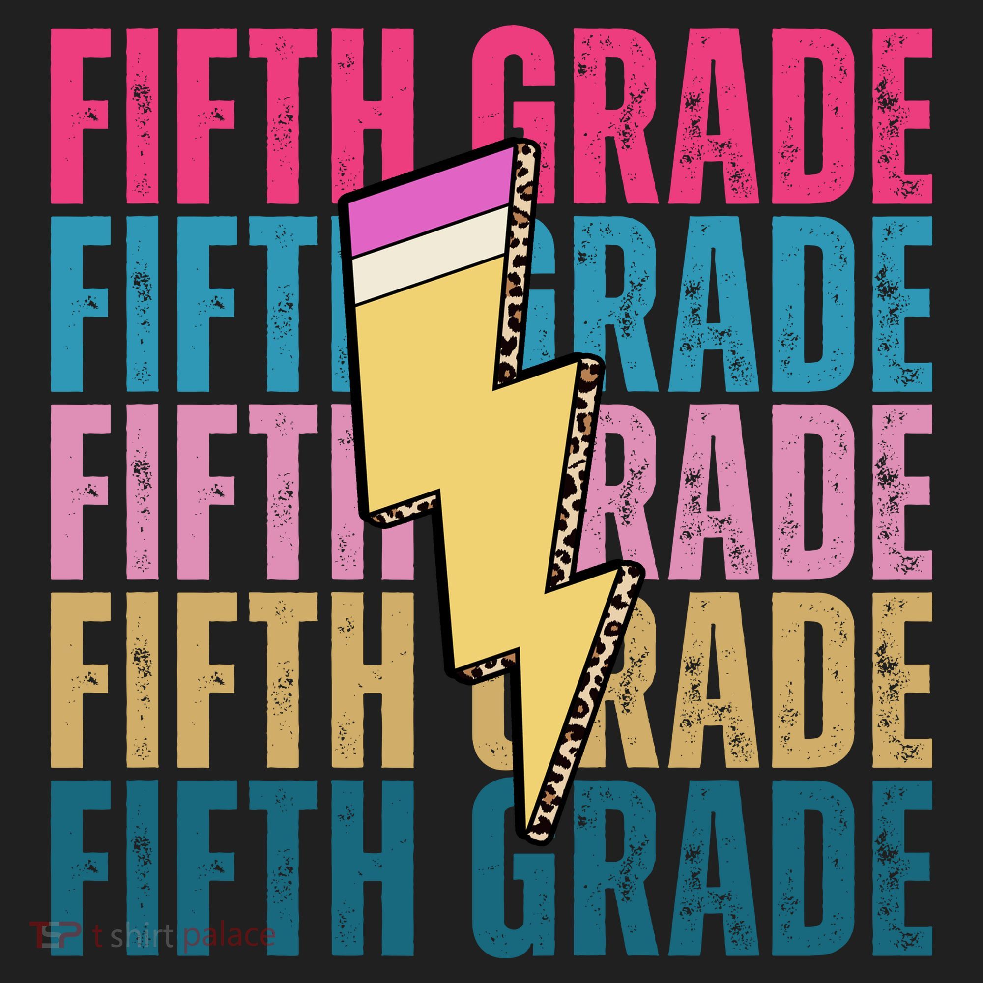 Fifth Grade Lightning Pencil Back To School Tumbler