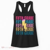 Fifth Grade Lightning Pencil Back To School Women's Tank Top thumb 0