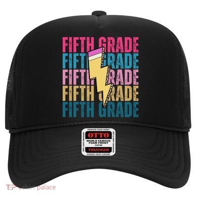 Fifth Grade Lightning Pencil Back To School Hat
