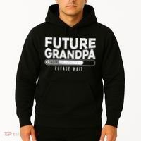 Future Grandpa Loading Baby Announcement Gender Reveal Hoodie thumb 2
