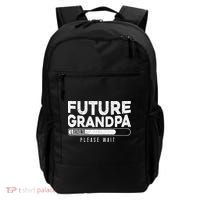 Future Grandpa Loading Baby Announcement Gender Reveal Backpack thumb 0