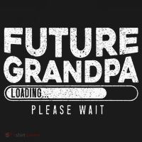 Future Grandpa Loading Baby Announcement Gender Reveal Bucket Hat thumb 4