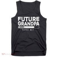 Future Grandpa Loading Baby Announcement Gender Reveal Tank Top thumb 0