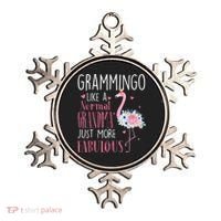 Flamingo Grammingo Like A Normal Grandma Gift Funny Grandma Cute Gift Ornament thumb 0