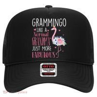 Flamingo Grammingo Like A Normal Grandma Gift Funny Grandma Cute Gift Hat thumb 0