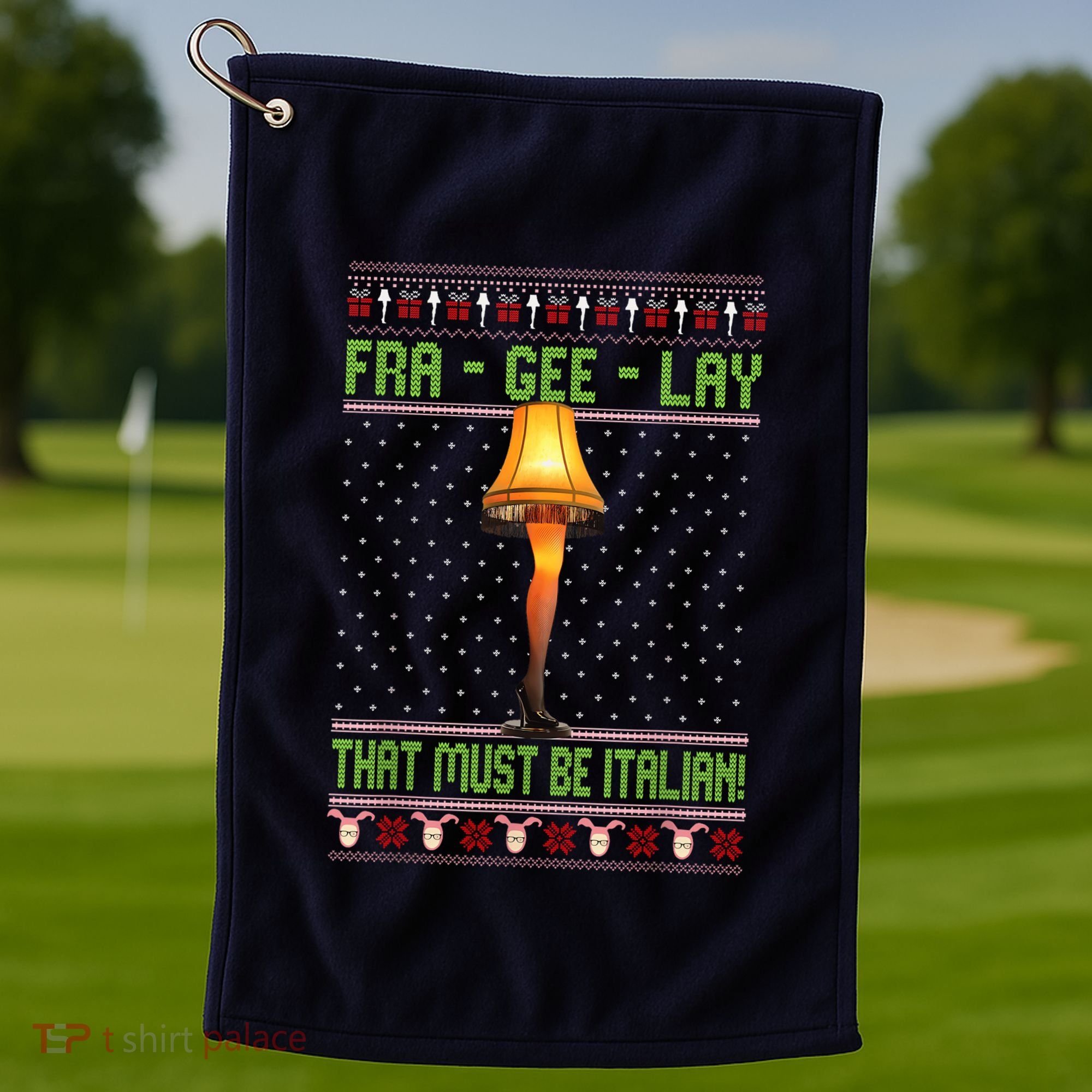 Fra Gee Lay That Must Be Italian Golf Towel