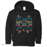 First Grade Level Complete Gamer Toddler Hoodie thumb 0