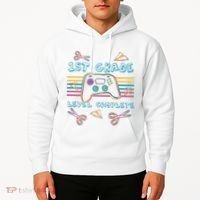 First Grade Level Complete Gamer Hoodie thumb 2
