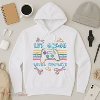 First Grade Level Complete Gamer Hoodie thumb 3