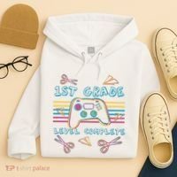 First Grade Level Complete Gamer Hoodie thumb 4