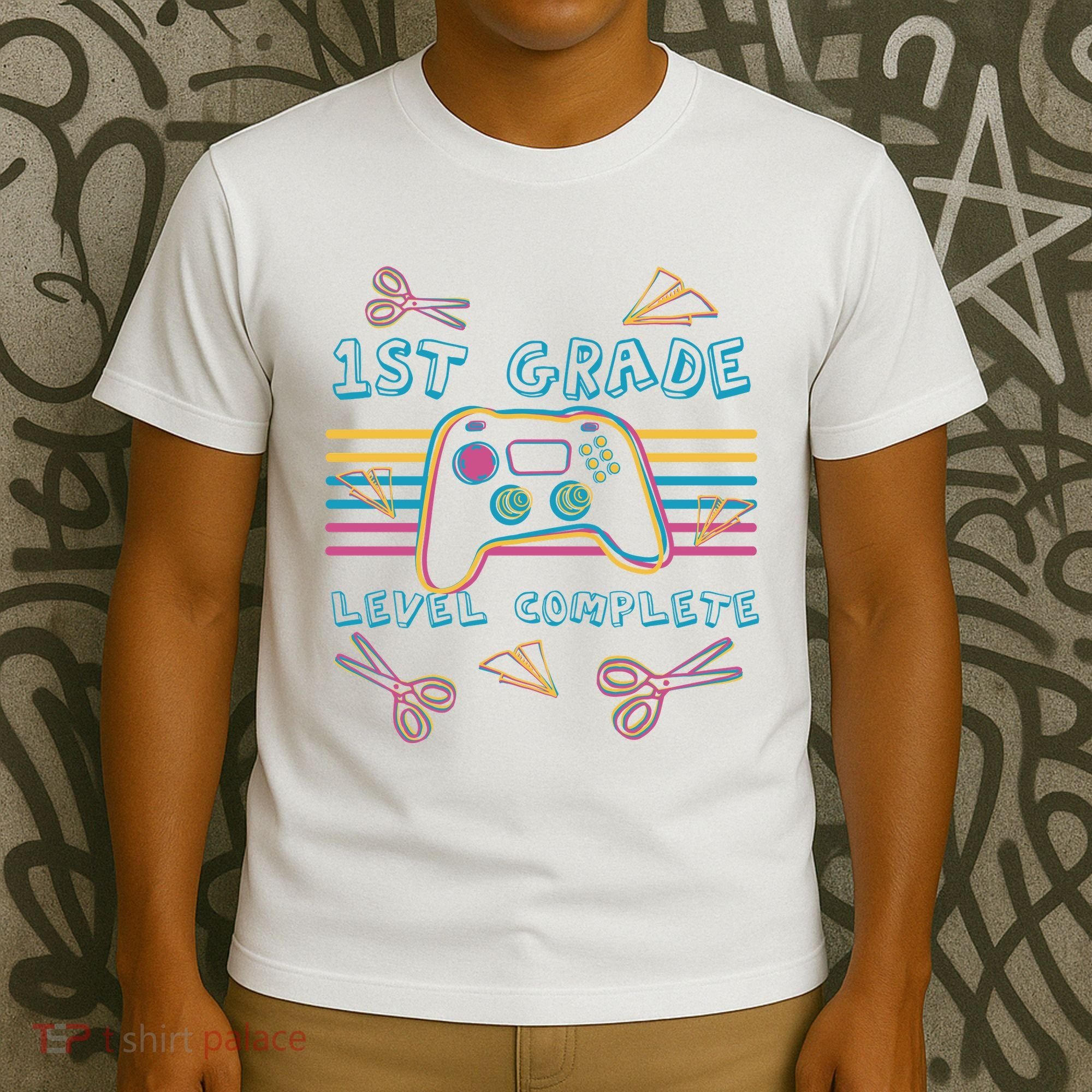First Grade Level Complete Gamer T-Shirt