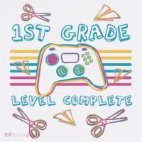 First Grade Level Complete Gamer Bucket Hat thumb 4