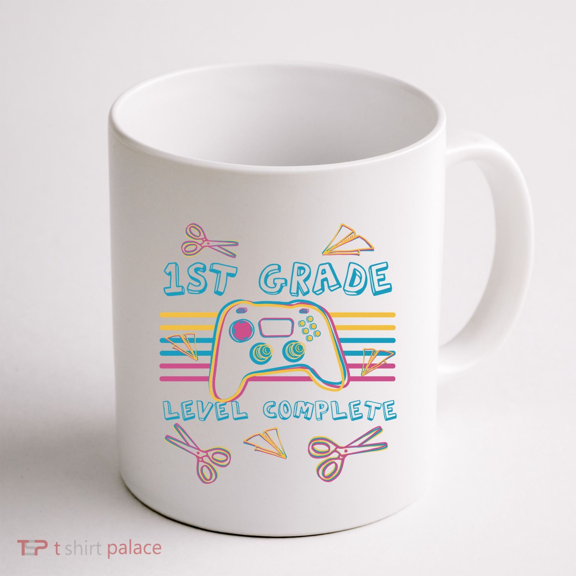 First Grade Level Complete Gamer Coffee Mug