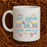 First Grade Level Complete Gamer Coffee Mug thumb 2