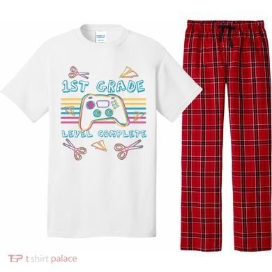 First Grade Level Complete Gamer Pajama Set
