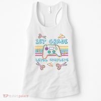 First Grade Level Complete Gamer Women's Tank Top thumb 0