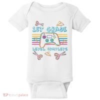 First Grade Level Complete Gamer Baby Bodysuit thumb 0