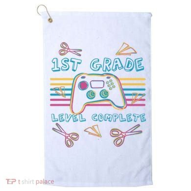First Grade Level Complete Gamer Golf Towel