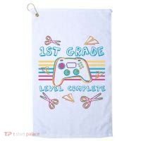First Grade Level Complete Gamer Golf Towel thumb 0