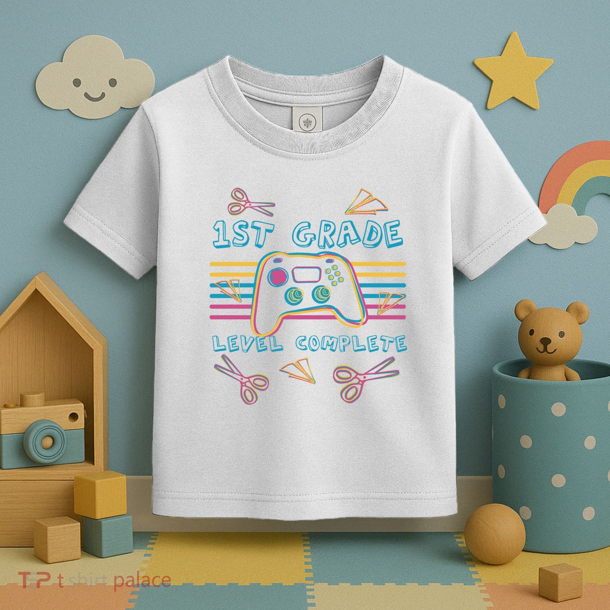 First Grade Level Complete Gamer Toddler T-Shirt