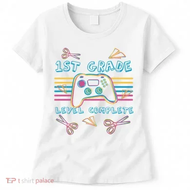 First Grade Level Complete Gamer Women's T-Shirt