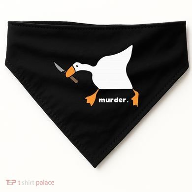 Funny Goose Murder USA-Made Doggie Bandana